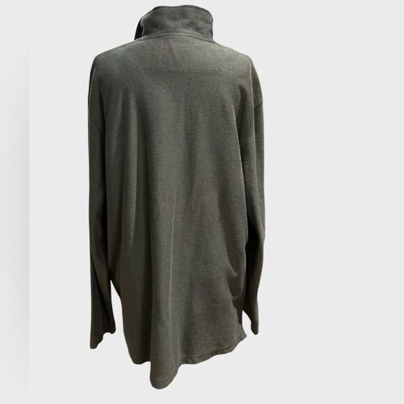 L.L. BEAN Men’s XLT Quarter Zip Cotton Pullover LL Bean - Picture 5 of 7